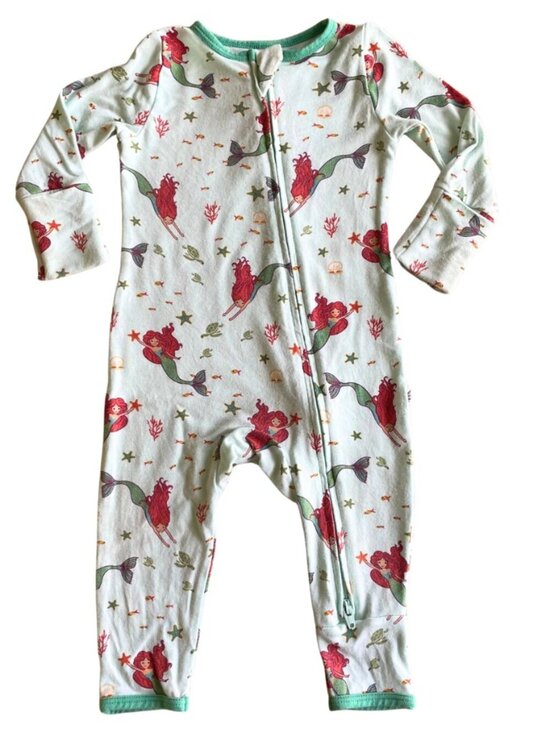 Free Birdees Other - Entire Closet $5! Free Birdees Bamboo Mermaid Zipper Sleeper Romper
